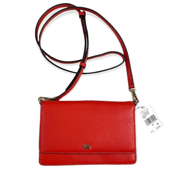 MICHAEL Michael Kors Handbags - Michael Kors coral mini crossbody bag/wallet